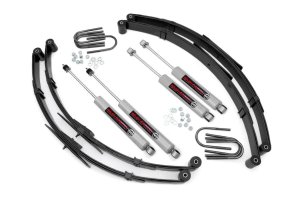 Jeep Wrangler Suspension Lift Kit - Front + Rear - Rough Country - 2.5 Inch, Rough Country, Premium N3 Shocks - '87-'95 Jeep Wrangler Suspension Lift Kit - Front + Rear - Rough Country - 2.5 Inch, Rough Country, Premium N3 Shocks - '87-'95
